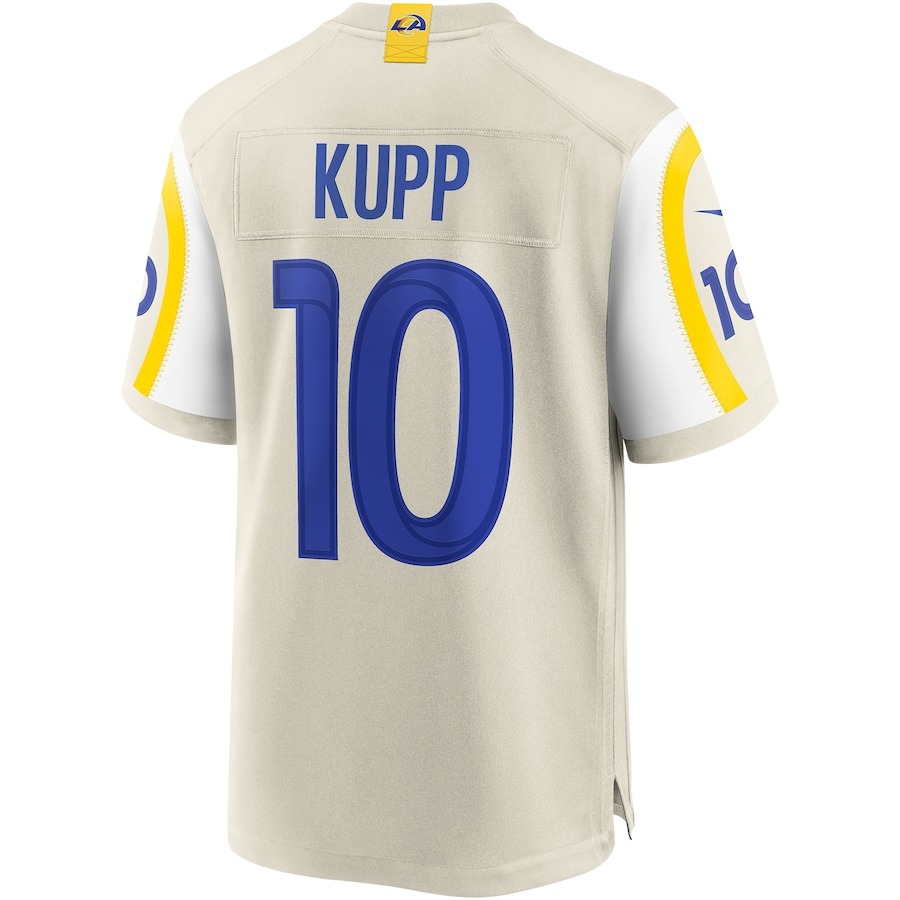 Men's Los Angeles Rams Cooper Kupp Nike Bone Player Game Jersey - ujerseystore