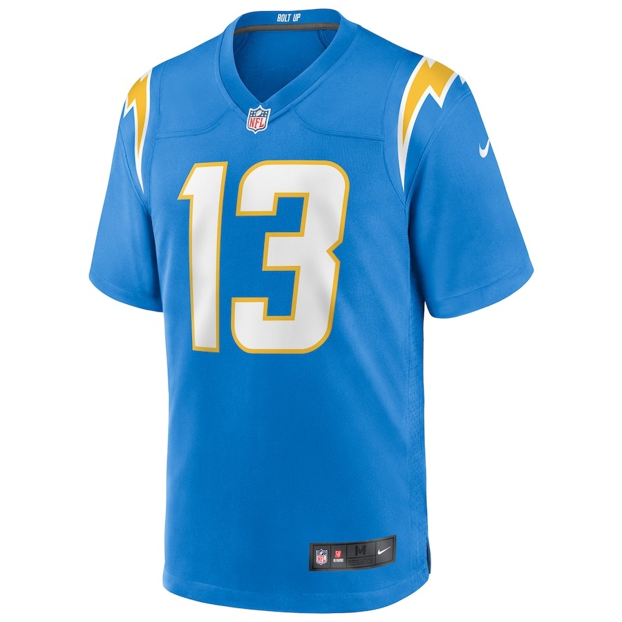 Men's Los Angeles Chargers Keenan Allen Nike Powder Blue Game Player Jersey - ujerseystore