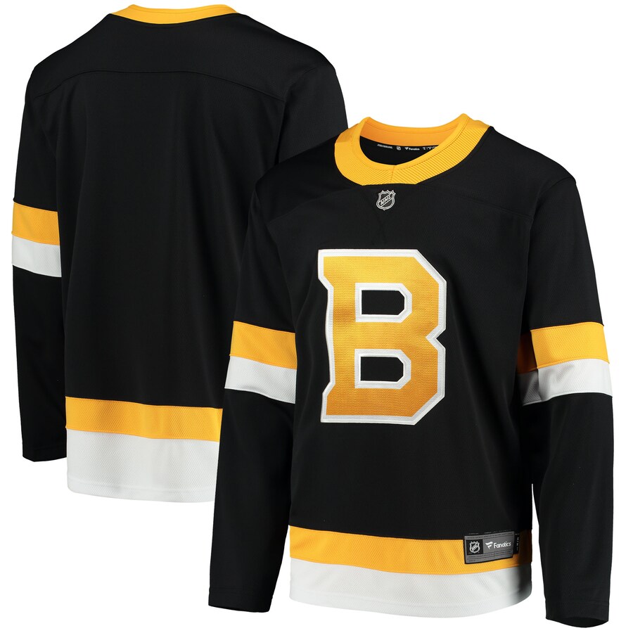 Men's Boston Bruins Fanatics Branded Black Alternate 2018/19 Breakaway Jersey - ujerseystore