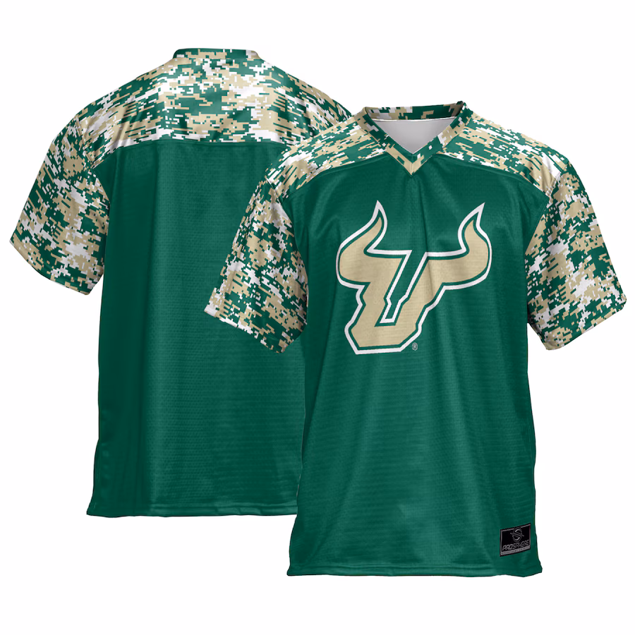 Youth ProSphere  Green South Florida Bulls  Football Jersey - ujerseystore