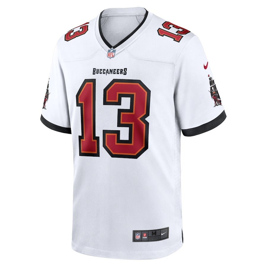 Men's Tampa Bay Buccaneers Mike Evans Nike White Game Jersey - ujerseystore