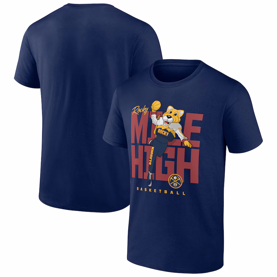 Men's Denver Nuggets Navy Team Pride T-Shirt - ujerseystore