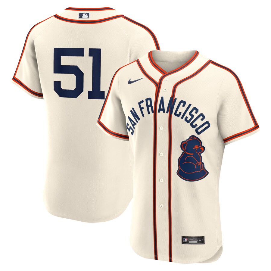 Men's San Francisco Giants Jung Hoo Lee Nike Cream 2024 Rickwood Classic Authentic Player Jersey - ujerseystore