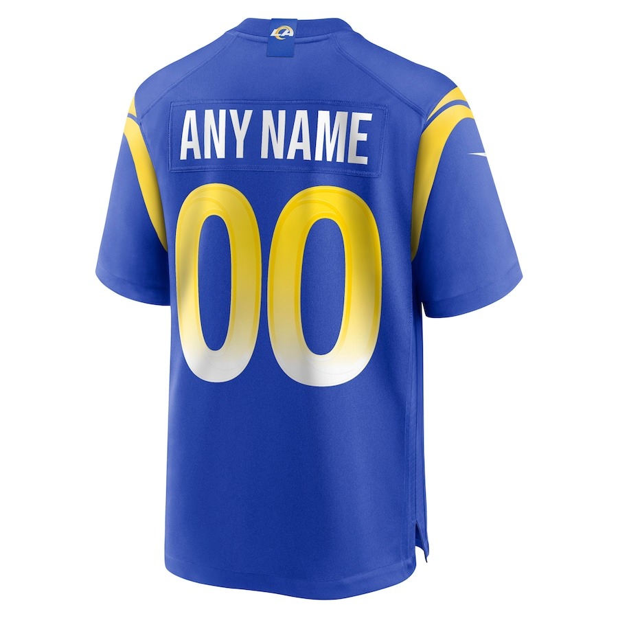 Men's Los Angeles Rams Nike Royal Custom Game Jersey - ujerseystore