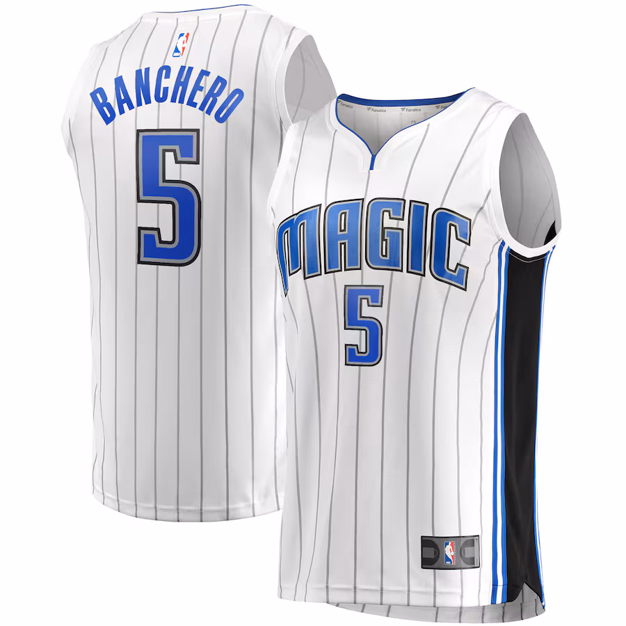 Men's Orlando Magic Paolo Banchero Fanatics White Fast Break Association Jersey - ujerseystore