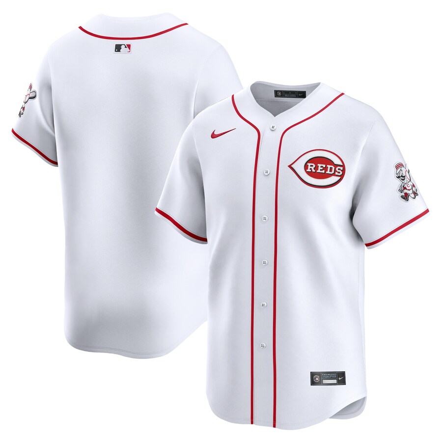 Youth Cincinnati Reds Nike White Home Limited Jersey - ujerseystore