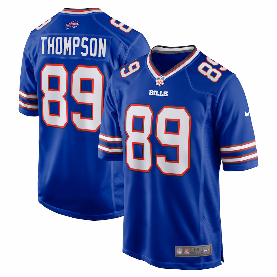 Men's Buffalo Bills Bryan Thompson Nike Royal Team Game Jersey - ujerseystore