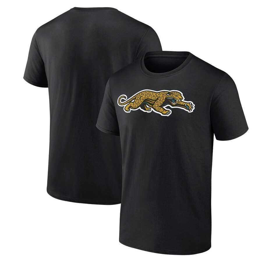 Men's Jacksonville Jaguars Black Classic Logo T-Shirt - ujerseystore