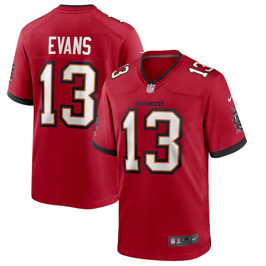 Men's Tampa Bay Buccaneers Mike Evans Nike Red Game Jersey - ujerseystore