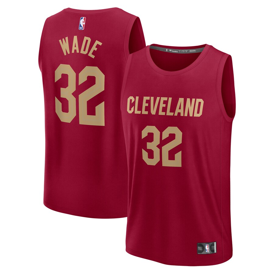 Youth Cleveland Cavaliers Dean Wade Fanatics Wine Fast Break Player Jersey - Icon Edition - ujerseystore
