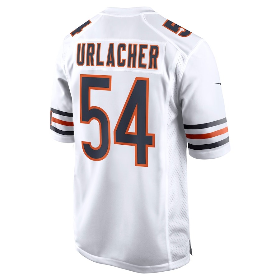 Men's Chicago Bears Brian Urlacher Nike White Retired Player Game Jersey - ujerseystore
