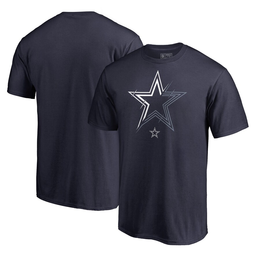 Men's Dallas Cowboys Navy X-Ray T-Shirt - ujerseystore