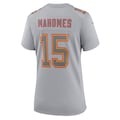Women's Kansas City Chiefs Patrick Mahomes Nike Gray Super Bowl LVIII Atmosphere Fashion Game Jersey - ujerseystore
