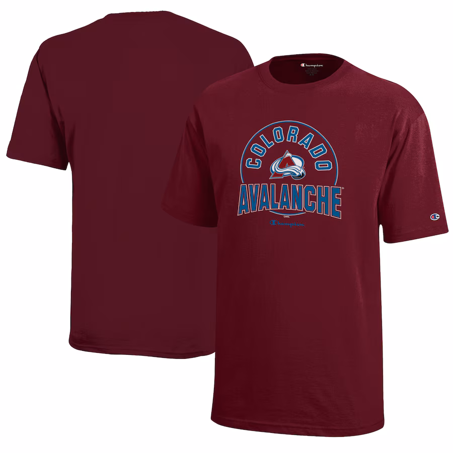 Youth Colorado Avalanche Champion Burgundy Jersey T-Shirt - ujerseystore