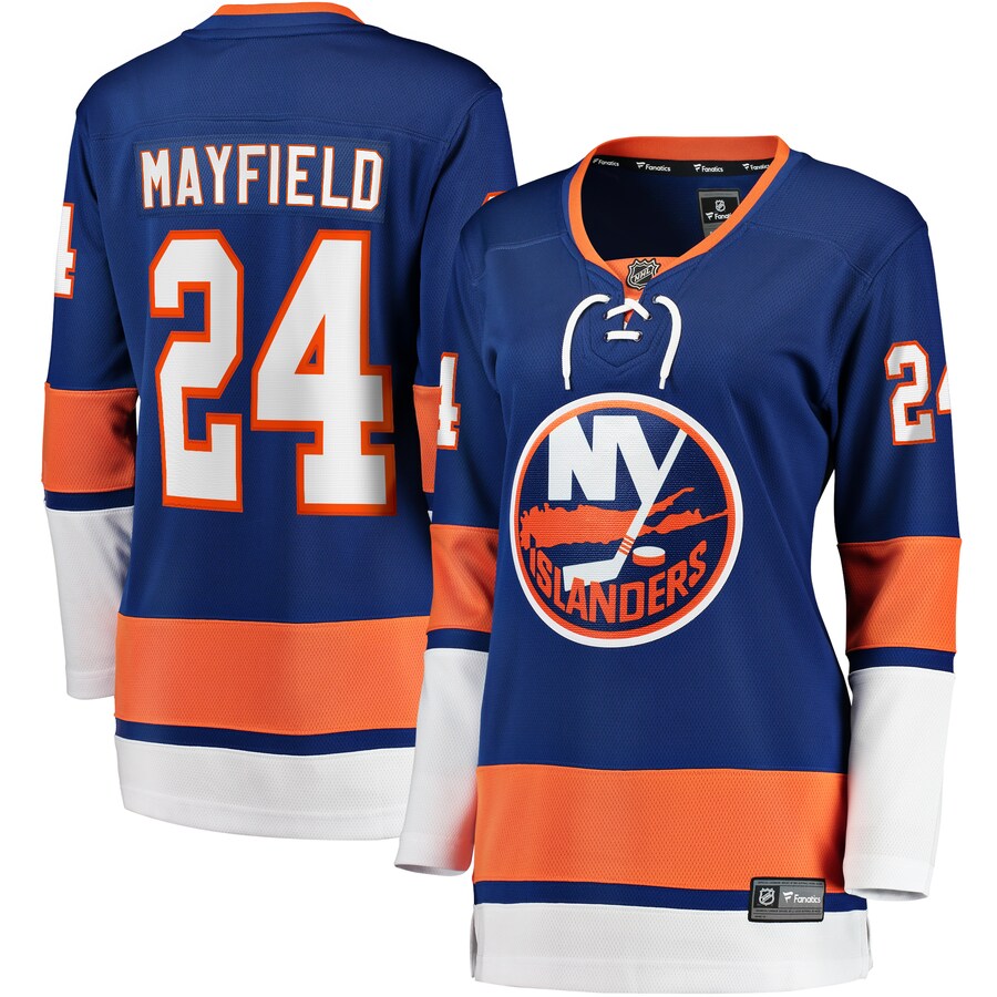 Women's New York Islanders Scott Mayfield Fanatics Branded Royal Breakaway Jersey - ujerseystore
