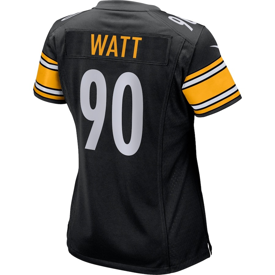 Women's Nike T.J. Watt Black Pittsburgh Steelers Game Jersey - ujerseystore