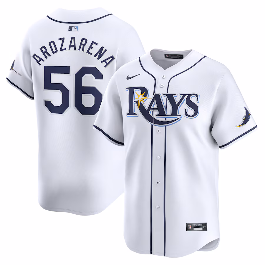 Youth Tampa Bay Rays Randy Arozarena Nike White Home Limited Player Jersey - ujerseystore