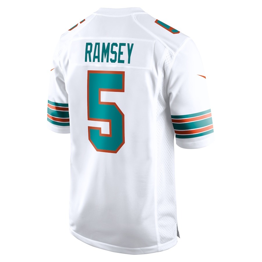 Men's Miami Dolphins Jalen Ramsey Nike White Alternate Game Jersey - ujerseystore