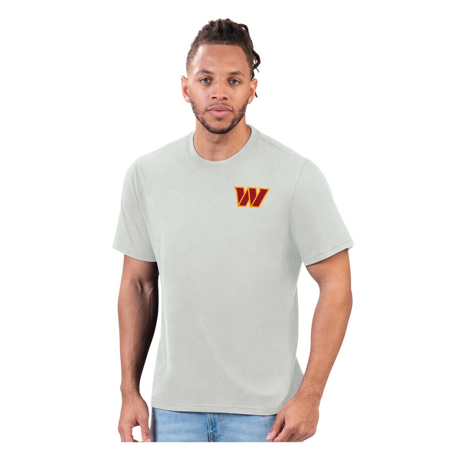 Men's Washington Commanders  Margaritaville Gray Pregame T-Shirt - ujerseystore