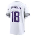 Youth Minnesota Vikings Justin Jefferson Nike White Alternate Game Player Jersey - ujerseystore