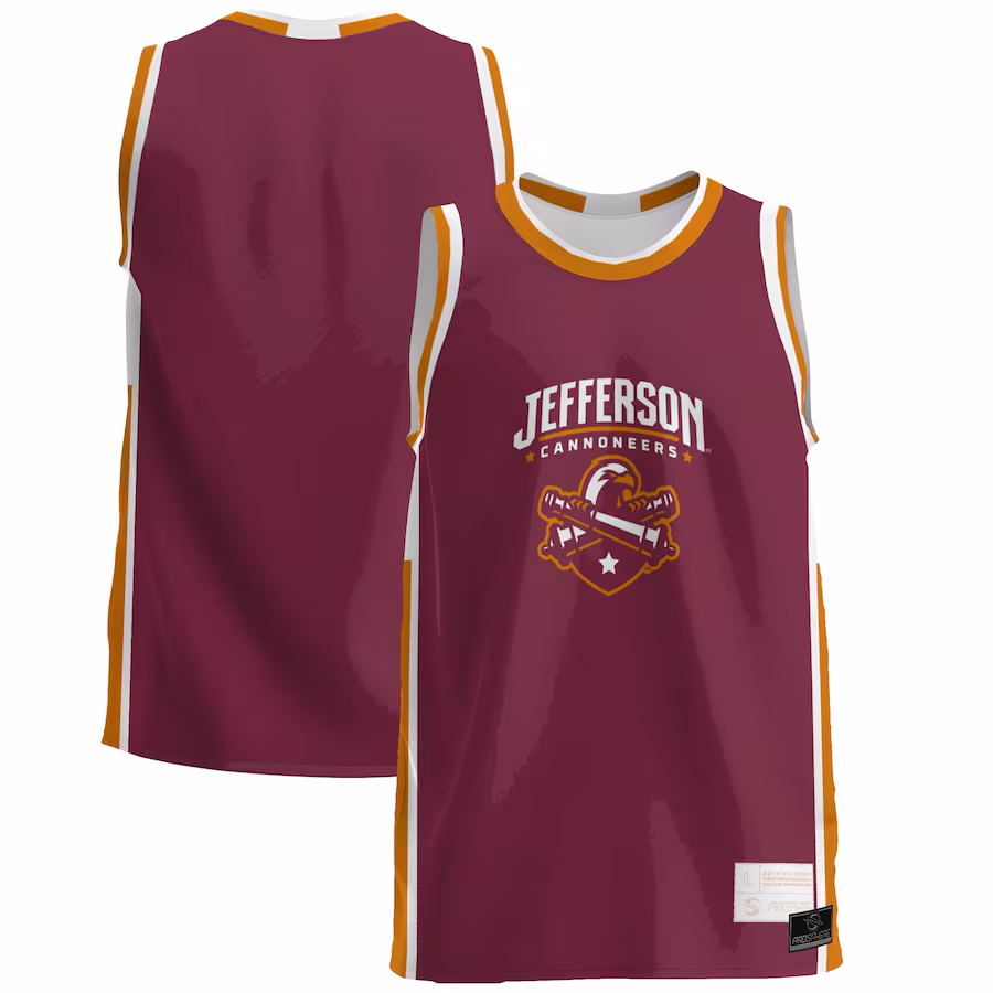 Jefferson Community College Cannoneers ProSphere Youth   - Maroon - ujerseystore