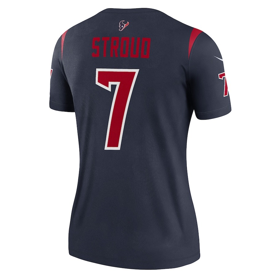Women's Houston Texans C.J. Stroud Nike Navy  Legend Jersey - ujerseystore