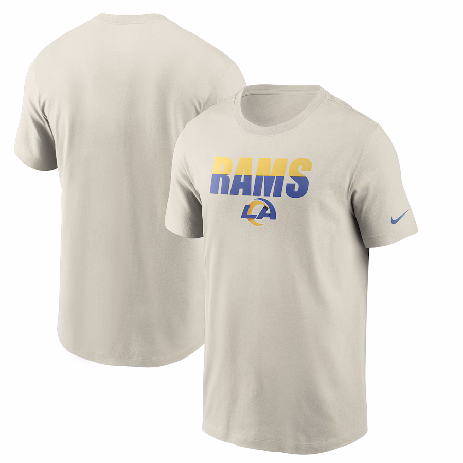 Men's Los Angeles Rams Nike Bone Split T-Shirt - ujerseystore