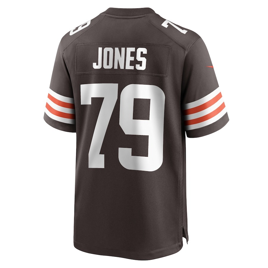 Men's Cleveland Browns Dawand Jones Nike  Brown Team Game Jersey - ujerseystore