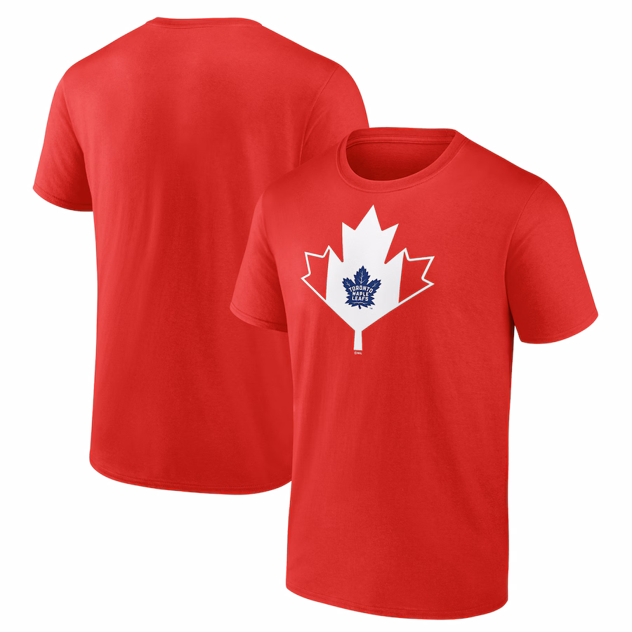 Men's Toronto Maple Leafs Red Canada Day T-Shirt - ujerseystore