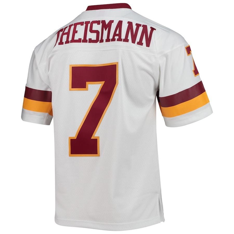Men's Washington Football Team Joe Theismann Mitchell & Ness White Legacy Replica Jersey - ujerseystore