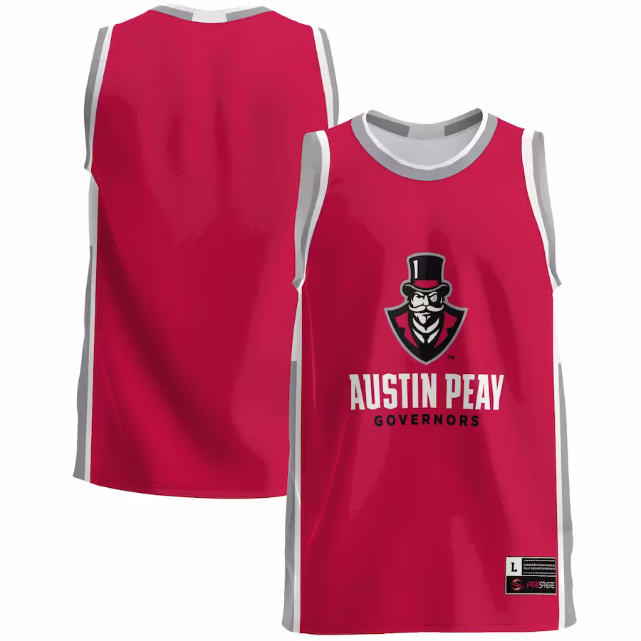 Austin Peay State Governors GameDay Greats  Lightweight Basketball Jersey - Red - ujerseystore
