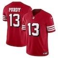 Men's San Francisco 49ers Brock Purdy Nike Scarlet Vapor F.U.S.E. Limited Jersey - ujerseystore