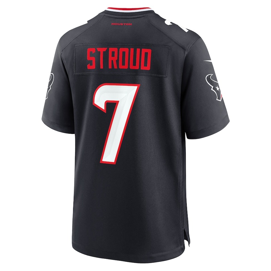Youth Houston Texans C.J. Stroud Nike Navy Game Jersey - ujerseystore