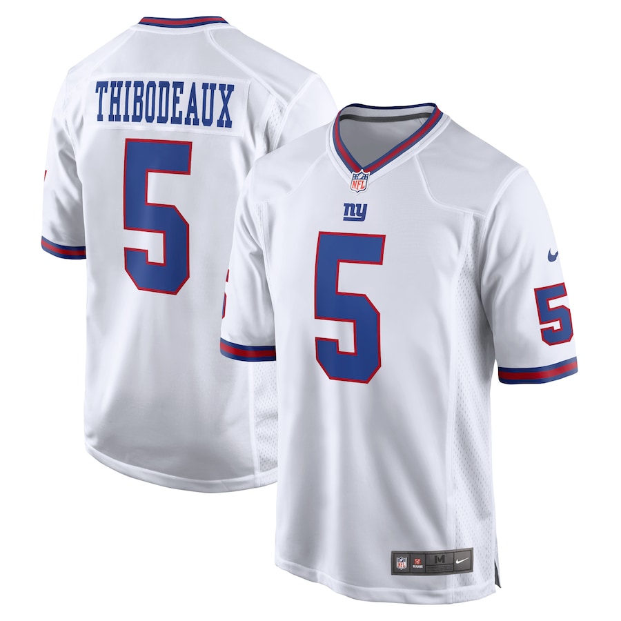 Men's New York Giants Kayvon Thibodeaux Nike White Alternate Game Jersey - ujerseystore