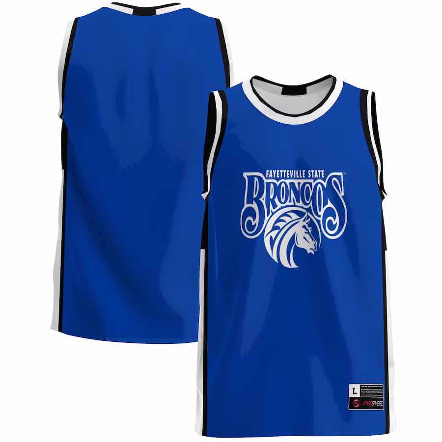 Fayetteville State Broncos GameDay Greats  Lightweight Basketball Jersey - Blue - ujerseystore