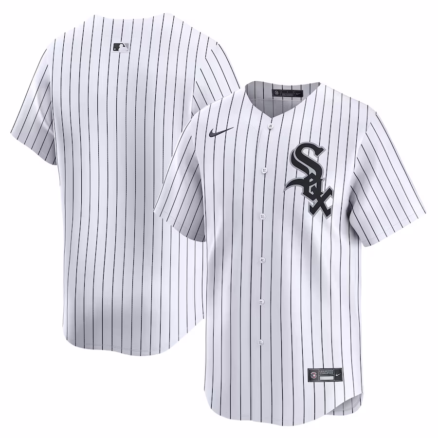 Men's Chicago White Sox Nike White Home Limited Jersey - ujerseystore