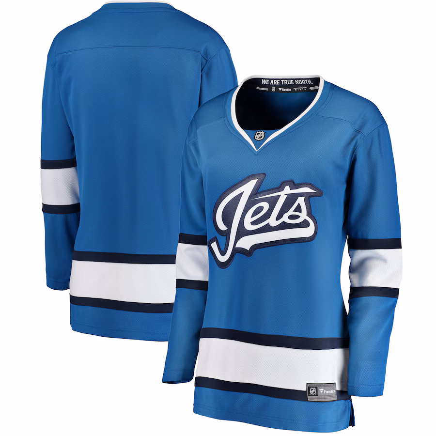 Women's Winnipeg Jets Fanatics Blue Alternate Breakaway Jersey - ujerseystore