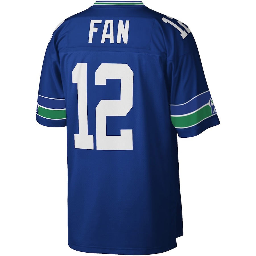 Men's Seattle Seahawks 12s Mitchell & Ness Royal Legacy Replica Jersey - ujerseystore