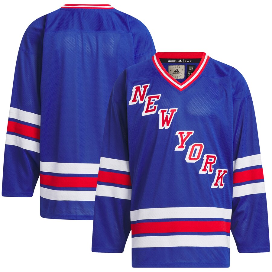 Men's New York Rangers  adidas Blue Team Classic Jersey - ujerseystore