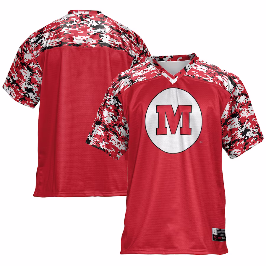 Monmouth College Fighting Scots GameDay Greats Football Jersey - Red - ujerseystore