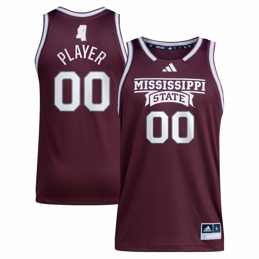 Mississippi State Bulldogs adidas Women's Pick-A-Player NIL Women's Basketball Jersey - Maroon - ujerseystore