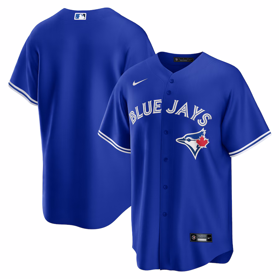 Men's Toronto Blue Jays  Nike Royal Big & Tall Alternate Replica Team Jersey - ujerseystore