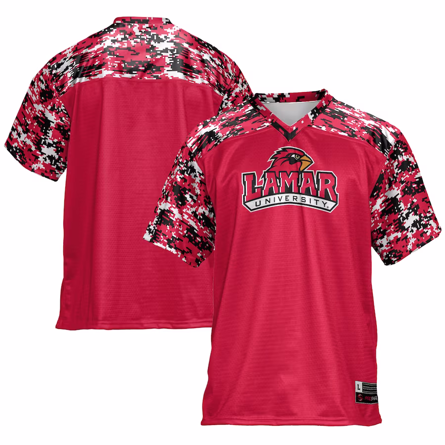Lamar Cardinals GameDay Greats Football Jersey - Red - ujerseystore