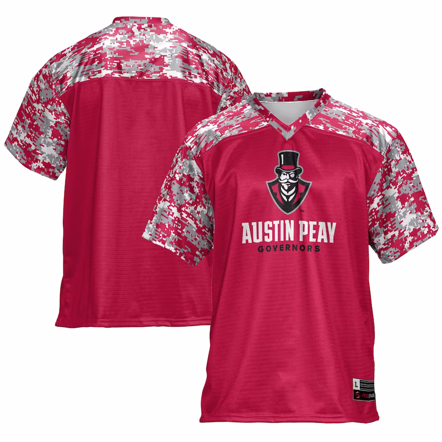 Austin Peay State Governors GameDay Greats Football Jersey - Red - ujerseystore