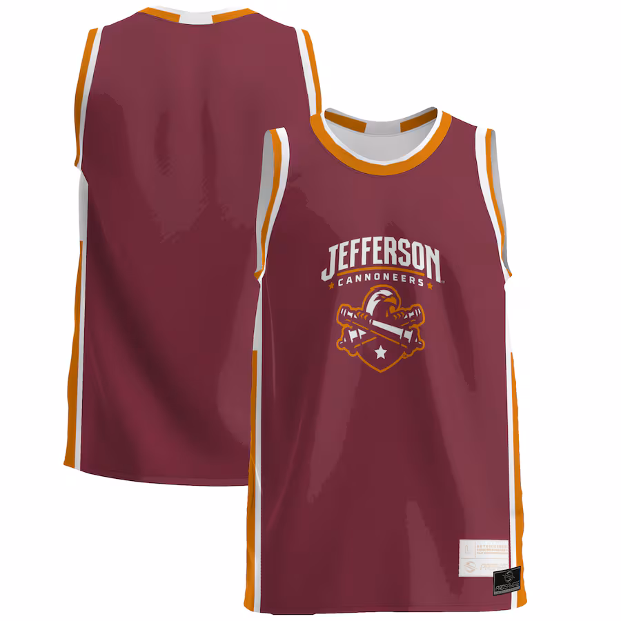 Youth ProSphere Maroon Jefferson Community College Cannoneers - ujerseystore