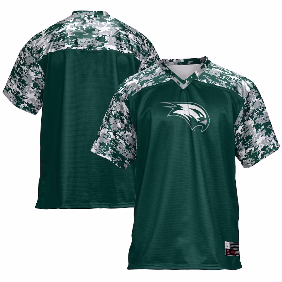 Wagner College Seahawks GameDay Greats Football Jersey - Green - ujerseystore