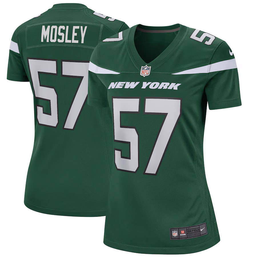 Women's New York Jets C.J. Mosley Nike Green Player Jersey - ujerseystore