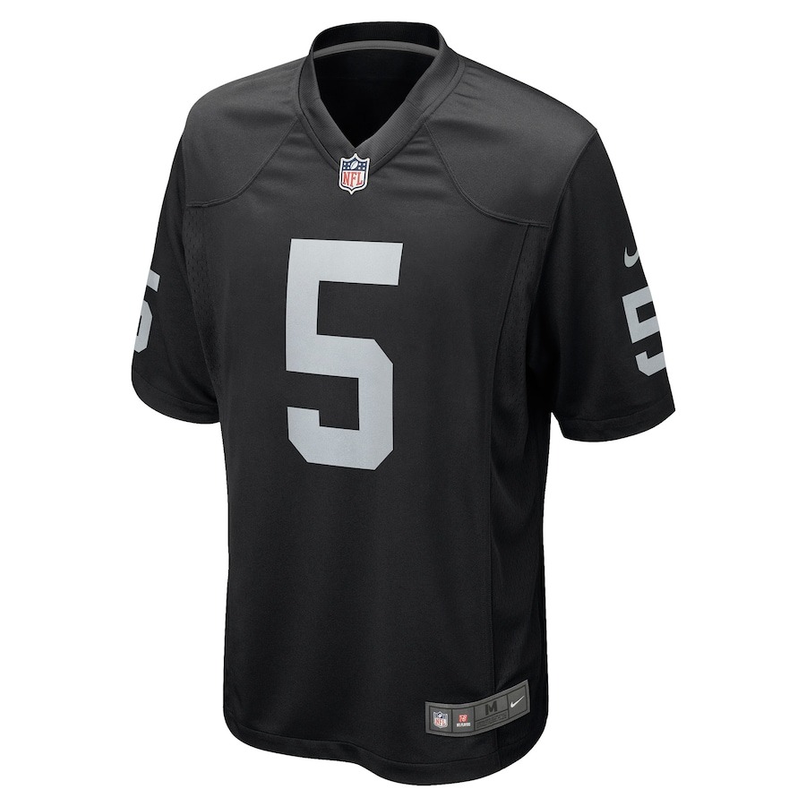 Men's Las Vegas Raiders Divine Deablo Nike Black Player Game Jersey - ujerseystore