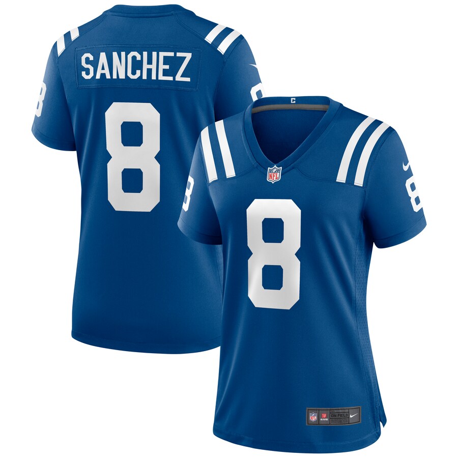 Women's Indianapolis Colts Rigoberto Sanchez Nike Royal Game Jersey - ujerseystore