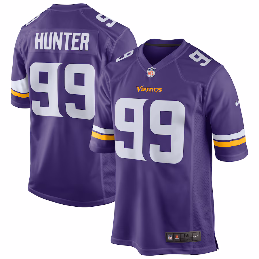 Men's Minnesota Vikings Danielle Hunter Nike Purple Game Jersey - ujerseystore